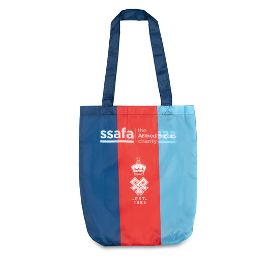 SSAFA rPET Foldaway Bag with Carabiner
