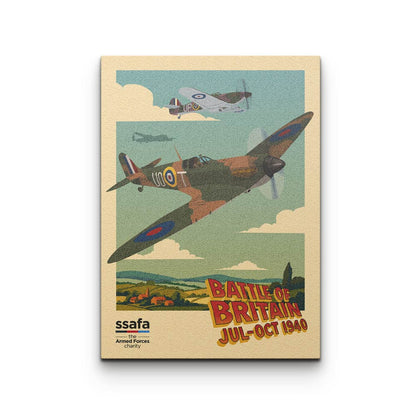 SSAFA Battle of Britain Wooden Fridge Magnet