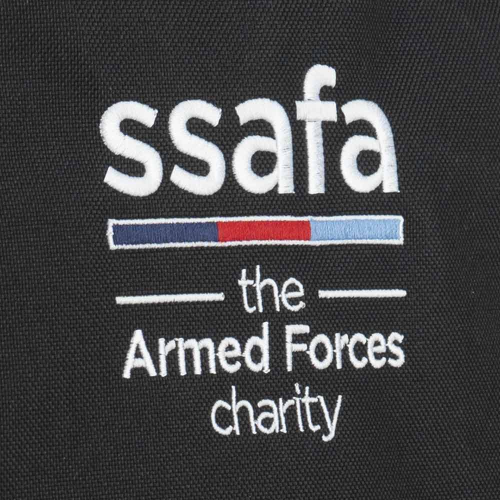 SSAFA Unisex Laptop Backpack Black