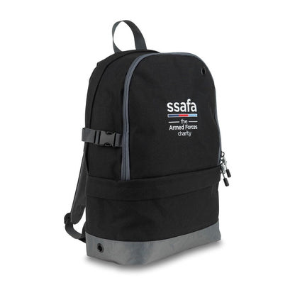 SSAFA Unisex Laptop Backpack Black