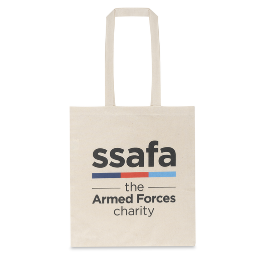 SSAFA Big Logo Cotton Tote Bag Eco Friendly