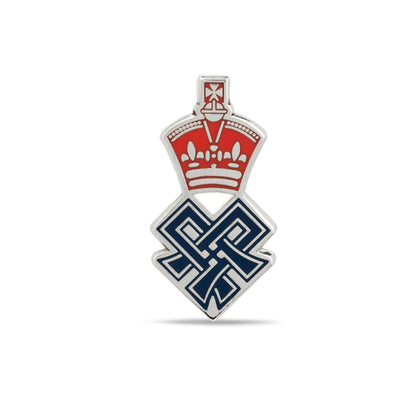 SSAFA Queen Alexandra Crest Lapel Pin