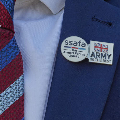 Service SSAFA Lapel Pin Army: Charity Pin Badges