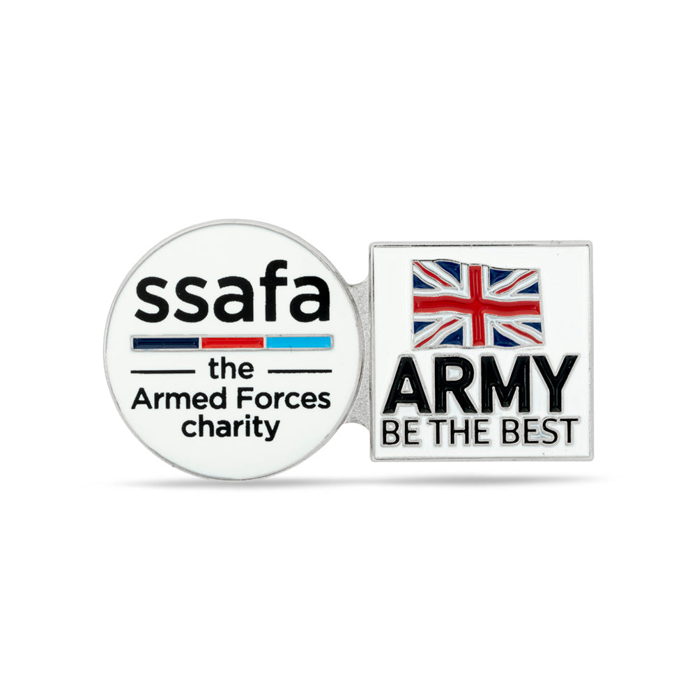 Service SSAFA Lapel Pin Army: Charity Pin Badges