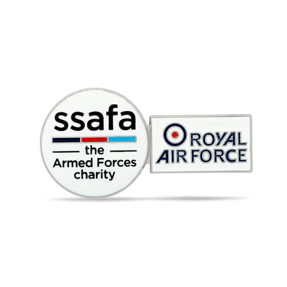 Service SSAFA Lapel Pin RAF: Charity Pin Badges