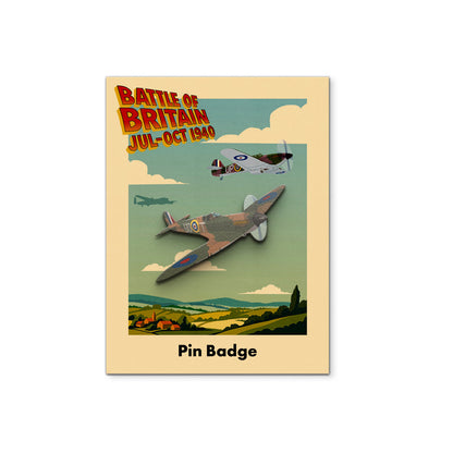 SSAFA Battle of Britain Wooden Pin Badge: Charity Pin Badges