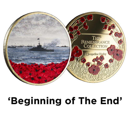 The Remembrance Collection by Jacqueline Hurley 24 Carat Gold Plated Commemorative Set