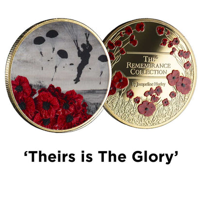 The Remembrance Collection by Jacqueline Hurley 24 Carat Gold Plated Commemorative Set