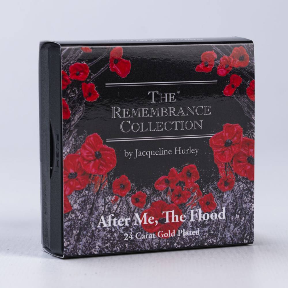 The Remembrance Collection After Me, The Flood 24 carat gold plated commemorative