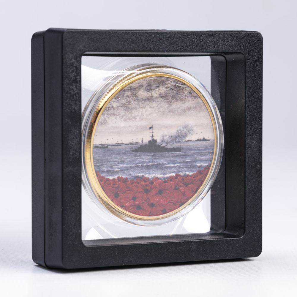 The Remembrance Collection Beginning Of The End 24 carat gold plated commemorative