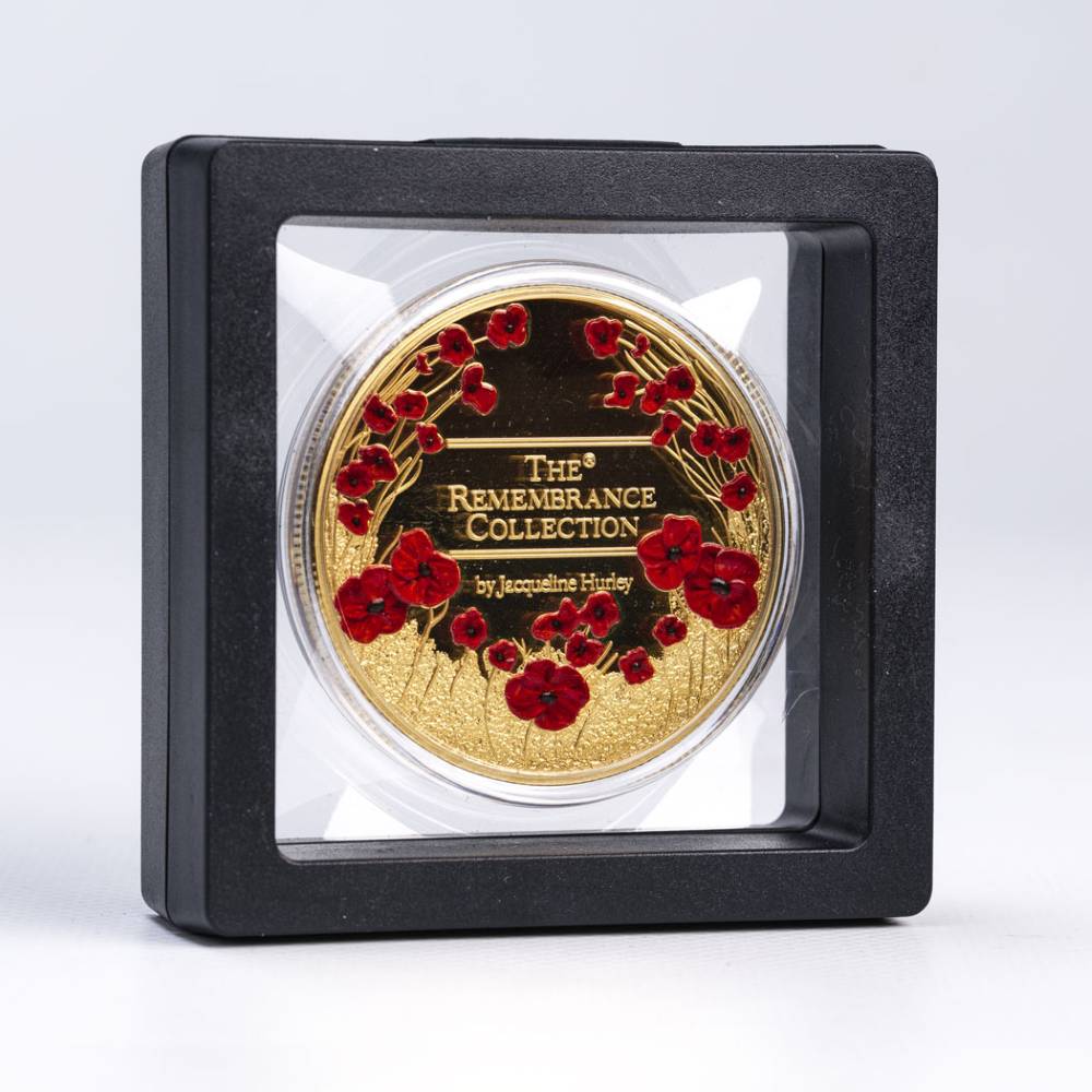 The Remembrance Collection Beginning Of The End 24 carat gold plated commemorative