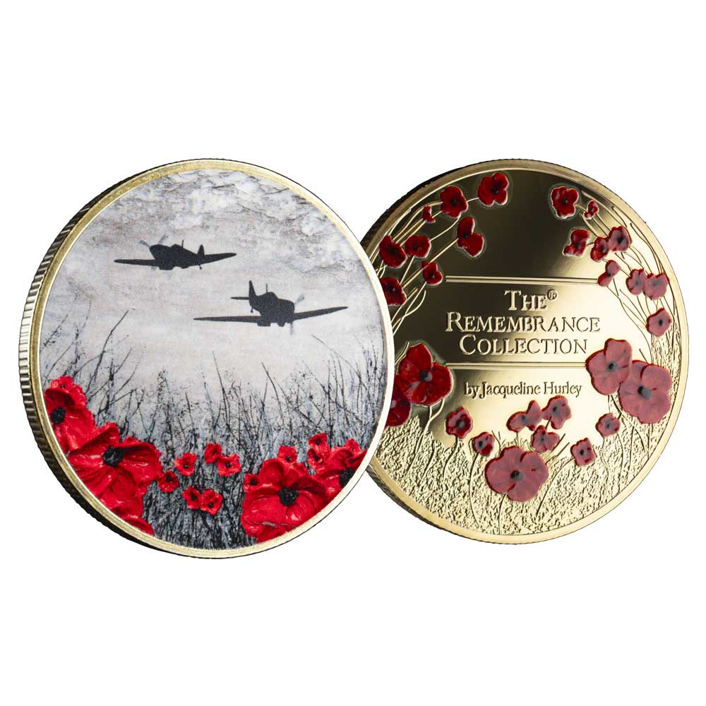 The Remembrance Collection - Their Finest Hour 24 carat gold plated commemorative
