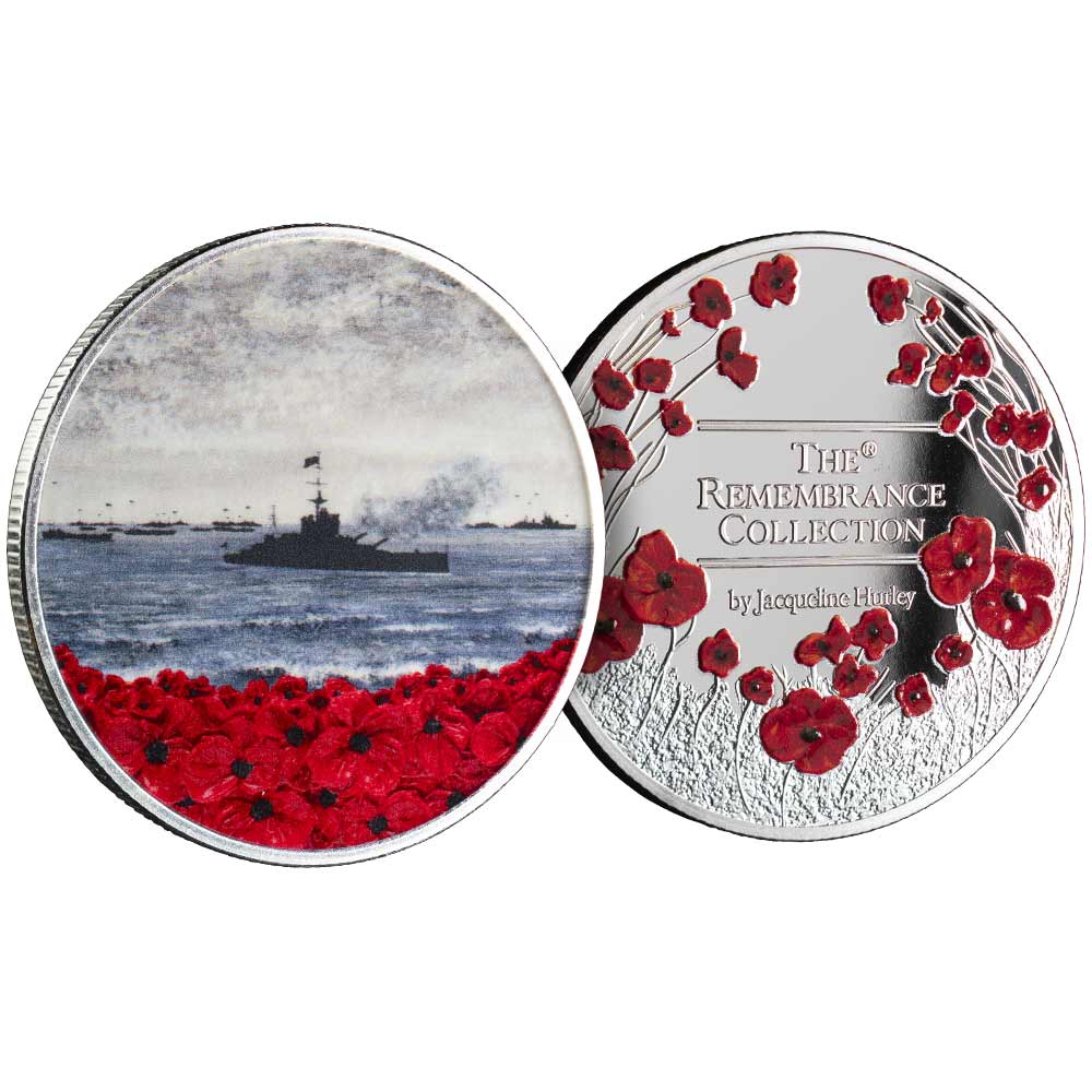 The Remembrance Collection Beginning Of The End silver plated commemorative