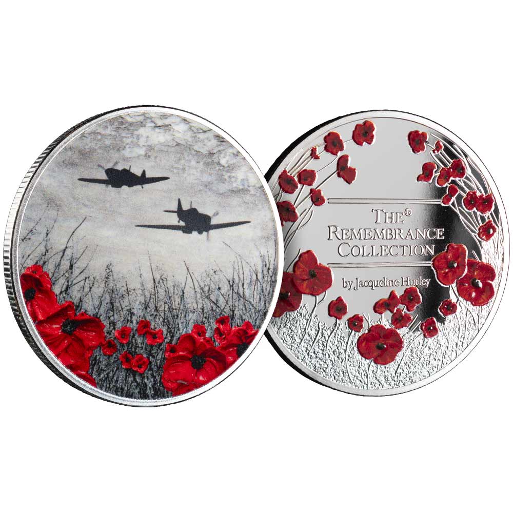 The Remembrance Collection. Their Finest Hour silver plated commemorative