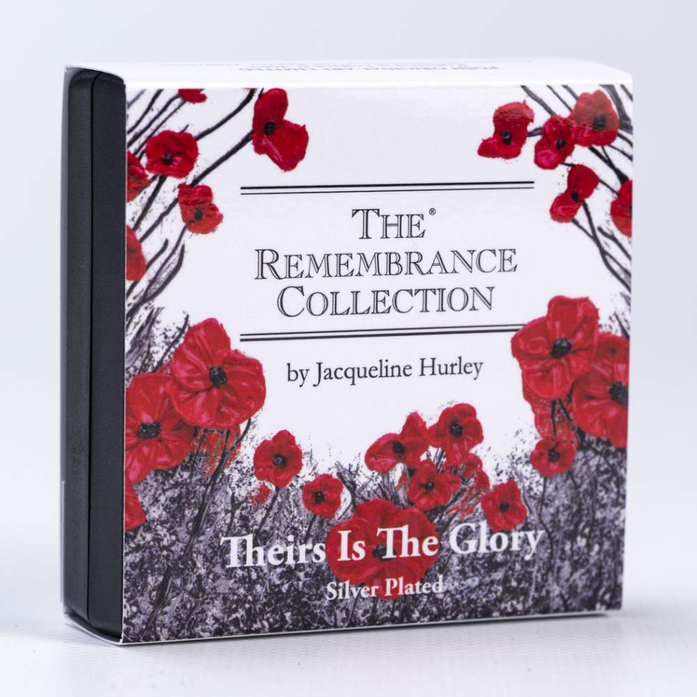 The Remembrance Collection - Theirs Is The Glory silver plated commemorative