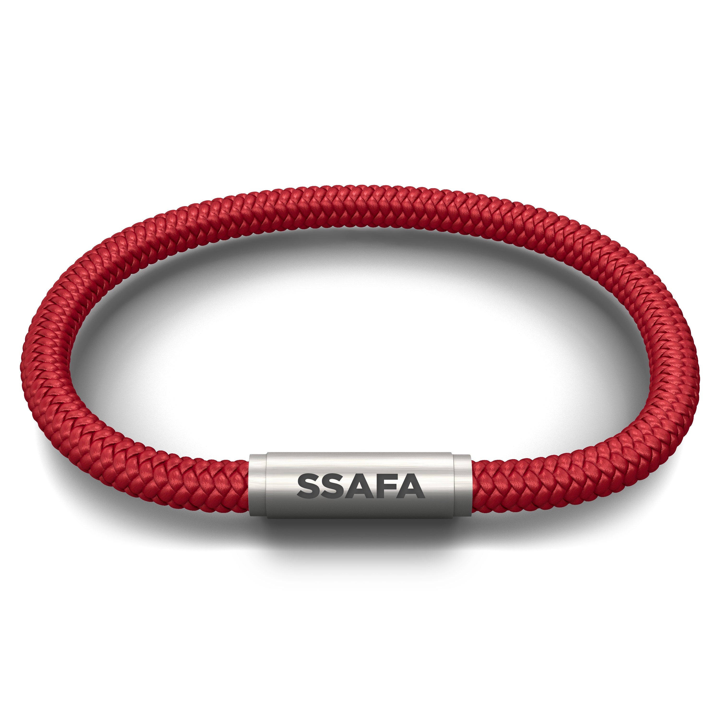 Army Cord NOTCH Bracelet - Red with SSAFA Clasp – SSAFA Shop