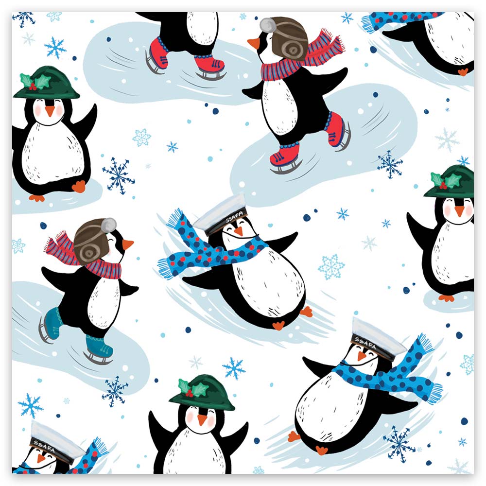 Penguins & Polar Bears Twin Pack Christmas Cards