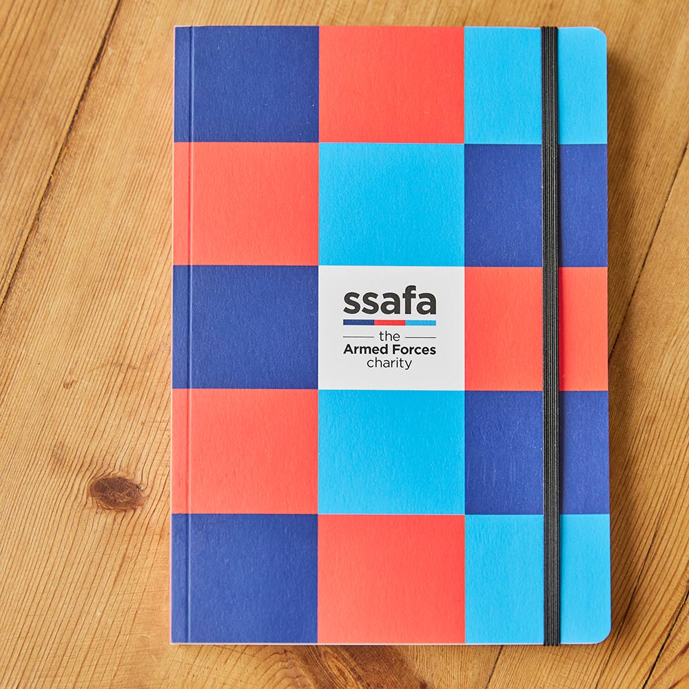 SSAFA Logo Notebook