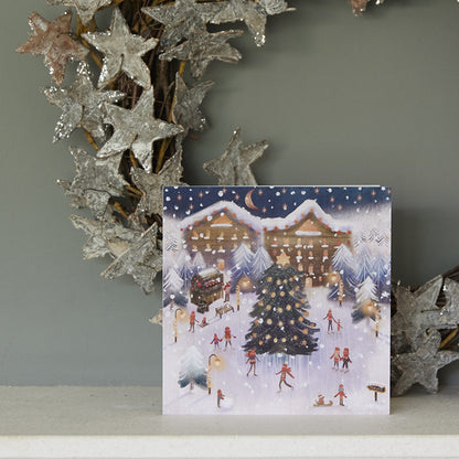 Winter Village Christmas Cards