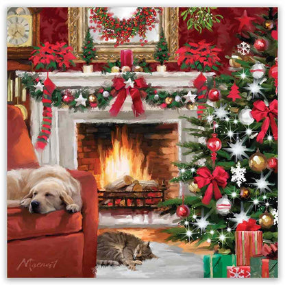 By the Fireside Christmas Cards
