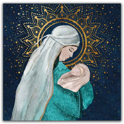Madonna and Child Christmas Cards