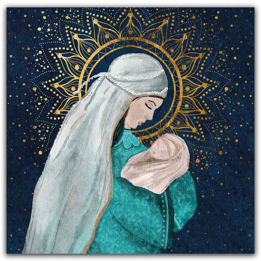 Madonna and Child Christmas Cards