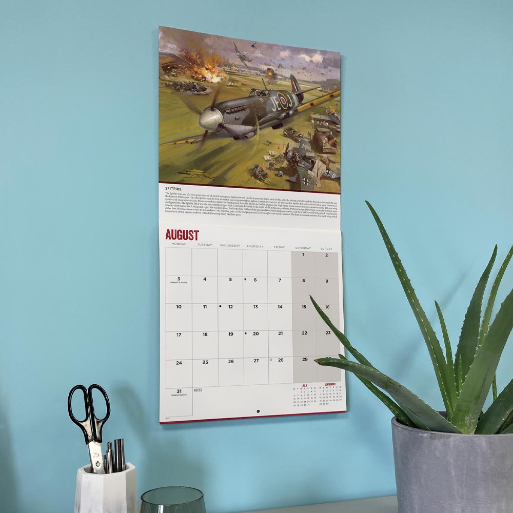 Legends of WWII Wall Calendar 2026