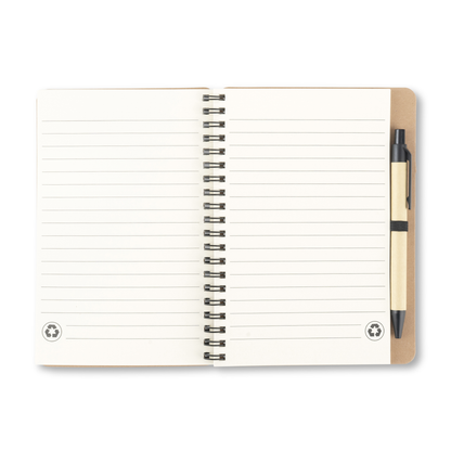 SSAFA Eco Spiral A6 Notebook & Pen