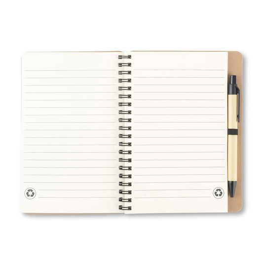 SSAFA Eco Spiral A6 Notebook & Pen