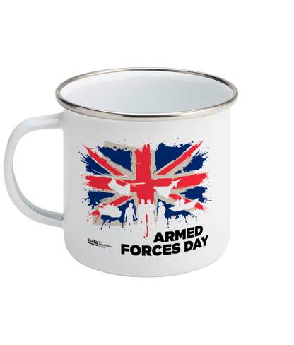 SSAFA Armed Forces Day Enamel Mug