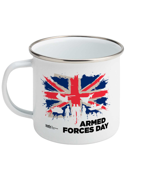 SSAFA Armed Forces Day Enamel Mug