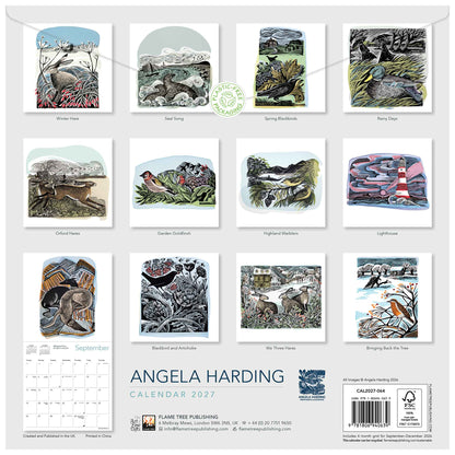 Angela Harding Wall Calendar 2027