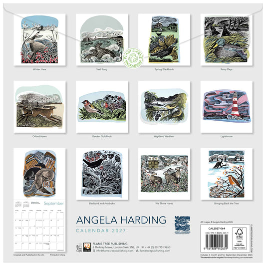 Angela Harding Wall Calendar 2027
