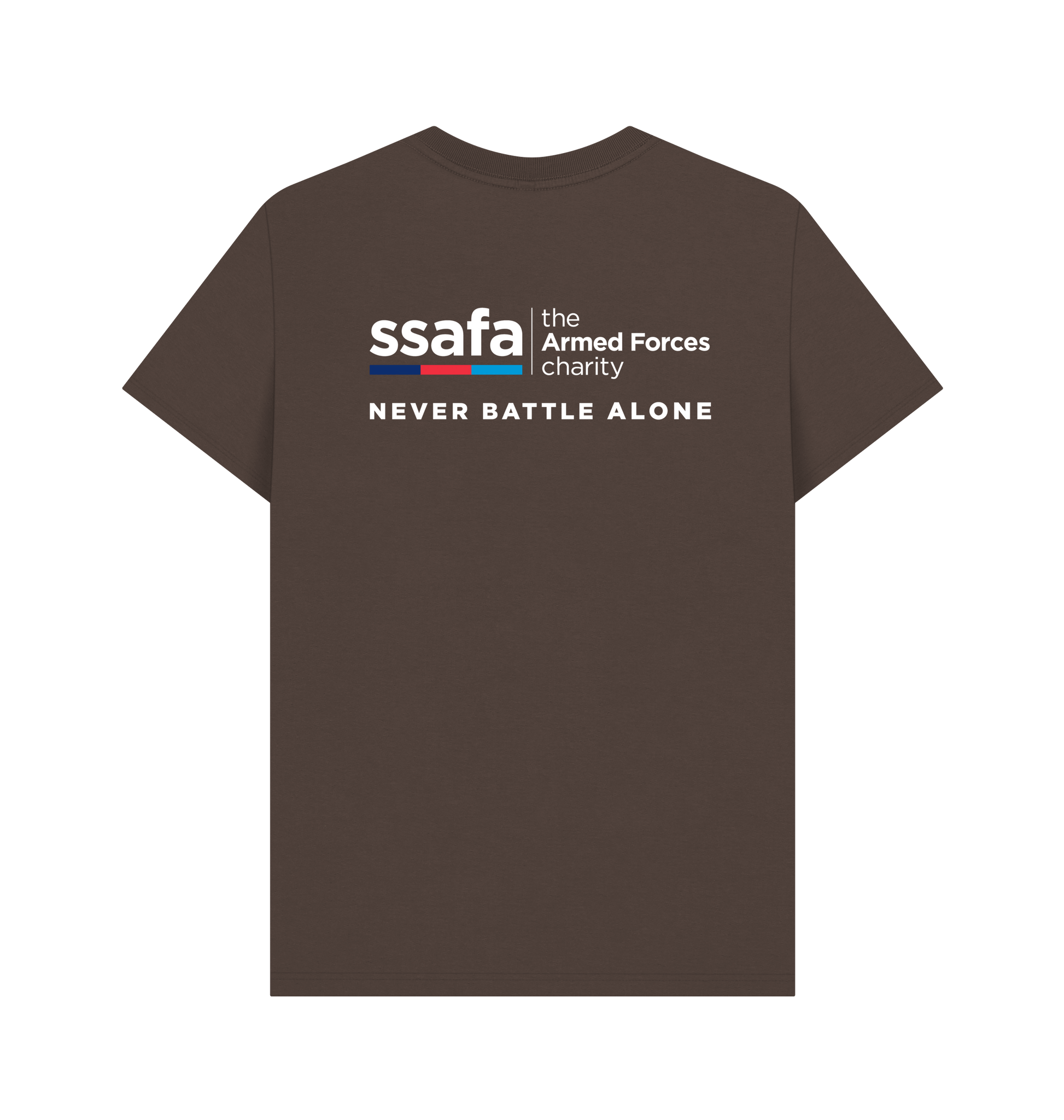 Chocolate Printed T-shirt Back