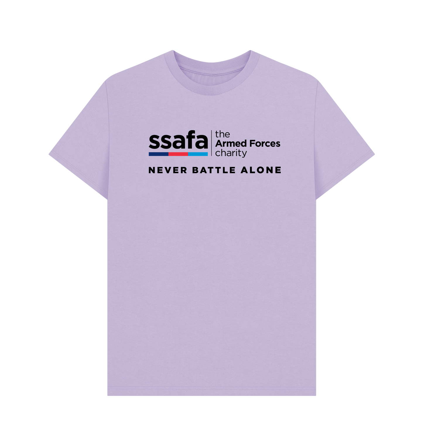 Lilac Printed T-shirt Front