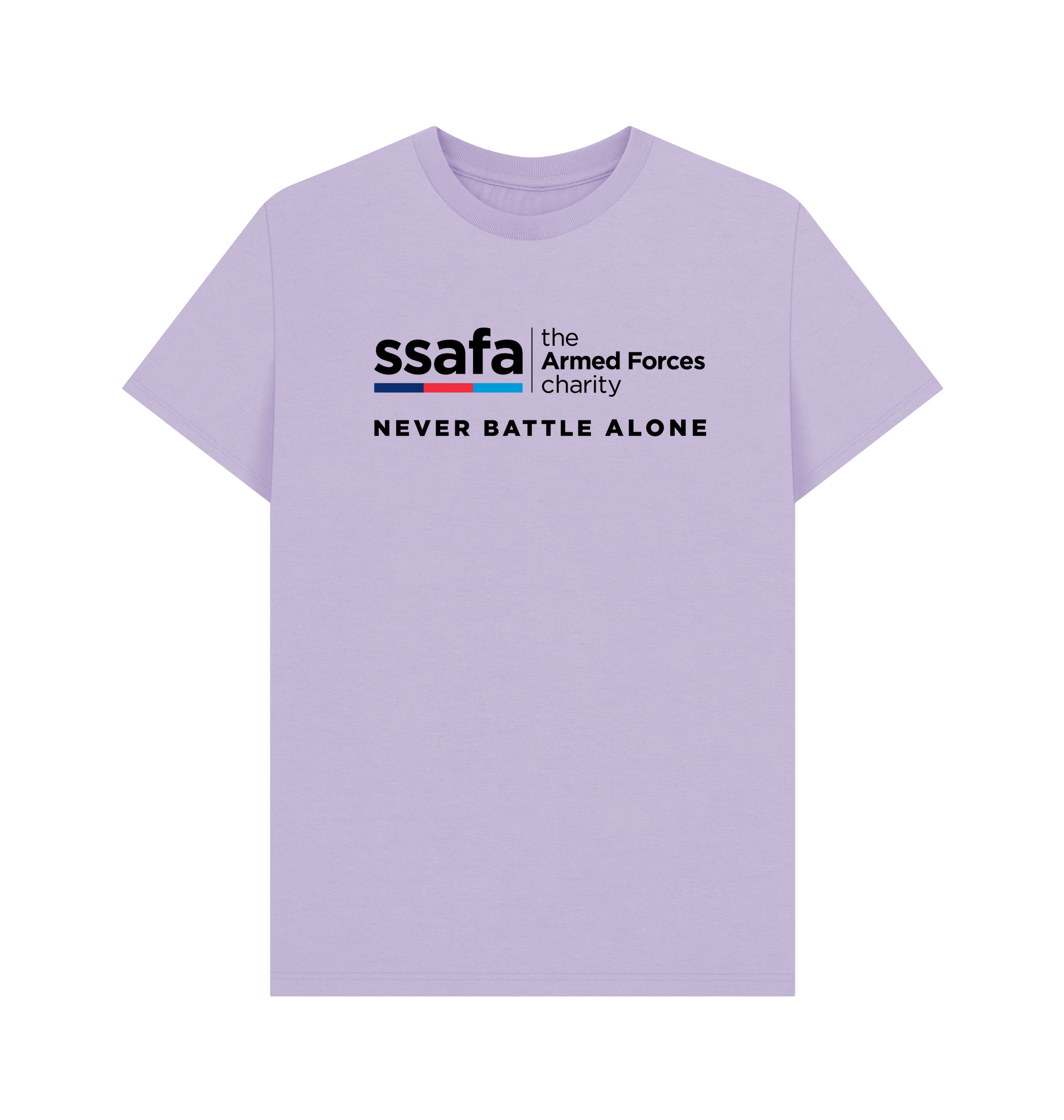 Lilac Printed T-shirt Front