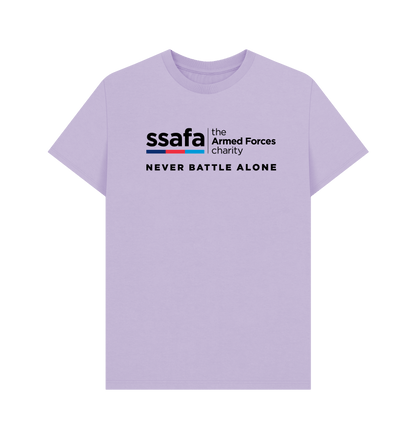 Lilac Printed T-shirt Front